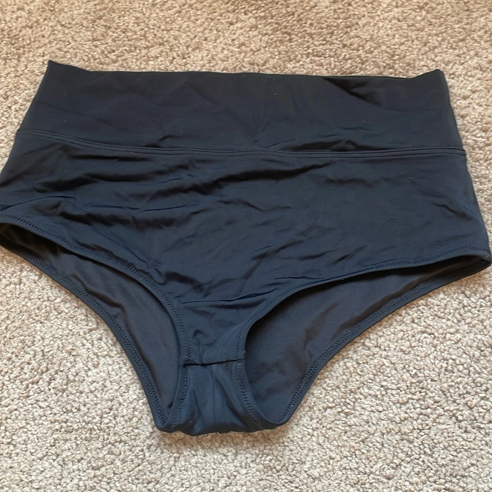 VS PINK Black Swimsuit Bottoms